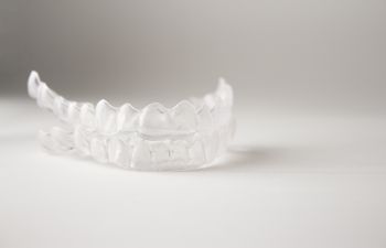 Set of Clear Dental Braces